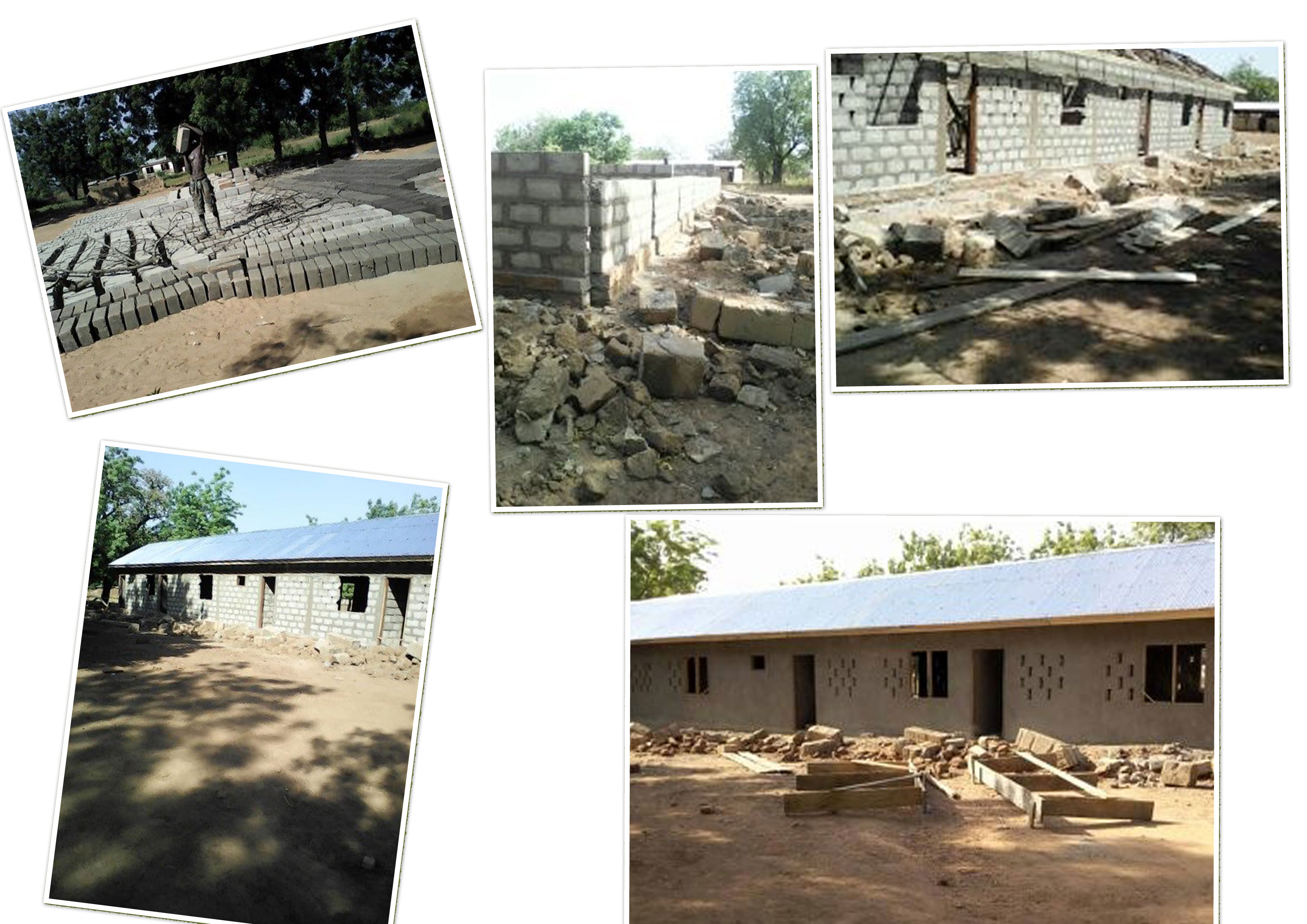 Ghana Projekt Collage